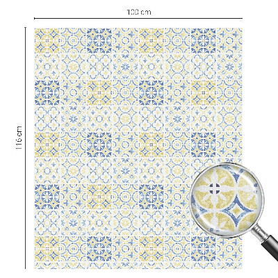Film adhésif pour vitrage dépoli vitrail Carreaux classiques