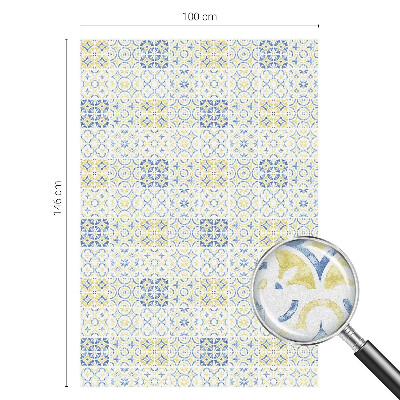 Film adhésif pour vitrage dépoli vitrail Carreaux classiques