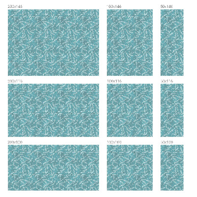 Sticker fenêtre vitrail adhésif Élégance feuillue