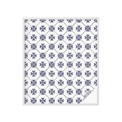 Film adhésif pour vitrage dépoli vitrail Motif végétal