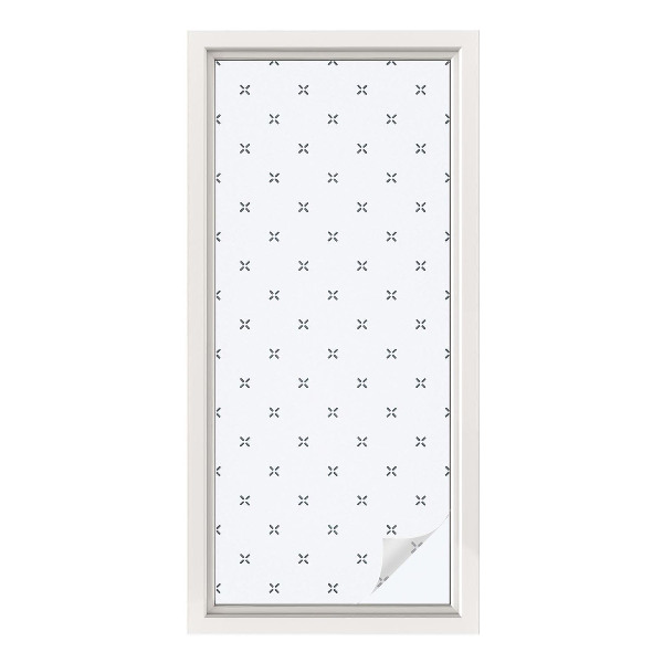 Film occultant pour fenêtre Croix géométriques