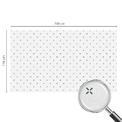 Film occultant pour fenêtre Croix géométriques