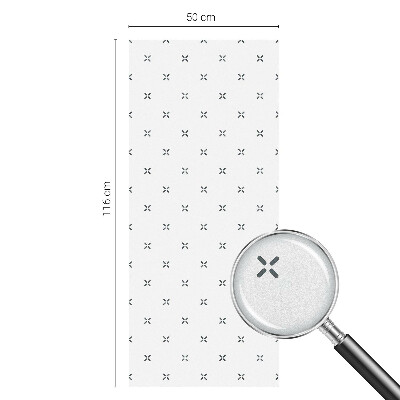 Film occultant pour fenêtre Croix géométriques