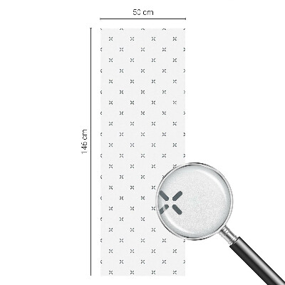 Film occultant pour fenêtre Croix géométriques