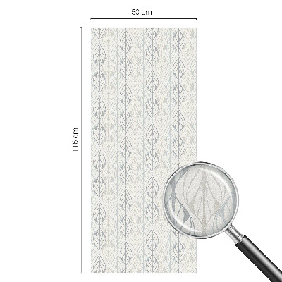 Brise-vue pour fenêtre Motif feuillu