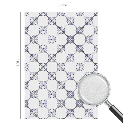 Film occultant pour fenêtre Carreaux géométriques