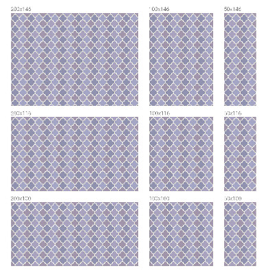 Brise-vue pour fenêtre Motifs géométriques