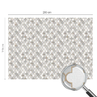 Film occultant pour fenêtre Mosaïque géométrique