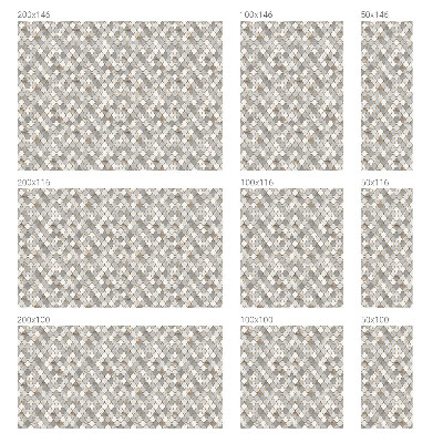 Film occultant pour fenêtre Mosaïque géométrique