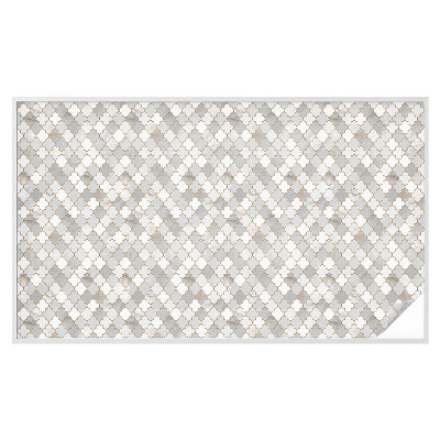 Film occultant pour fenêtre Mosaïque géométrique