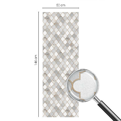 Film occultant pour fenêtre Mosaïque géométrique