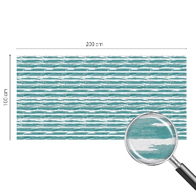 Film occultant pour fenêtre rayures vertes