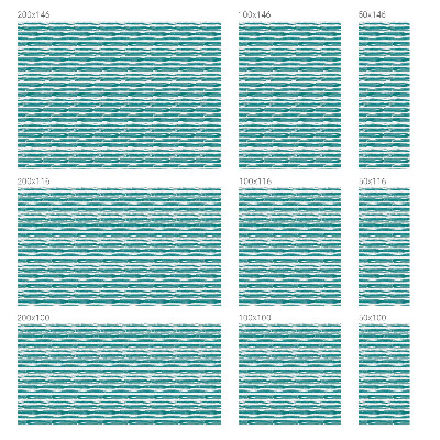 Film occultant pour fenêtre rayures vertes