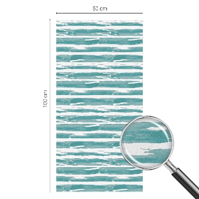 Film occultant pour fenêtre rayures vertes