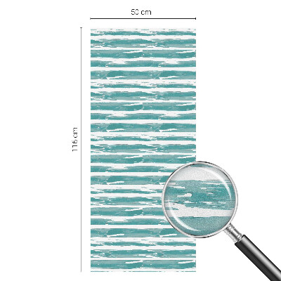 Film occultant pour fenêtre rayures vertes