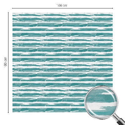 Film occultant pour fenêtre rayures vertes