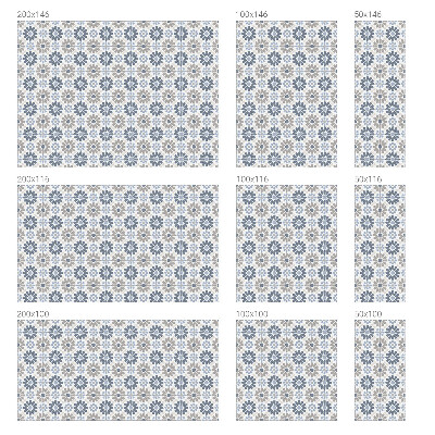 Brise-vue pour fenêtre mosaïque florale