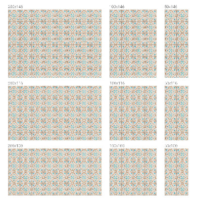 Film solaire fenêtre décoratif aspect vitrail Carreaux rustiques
