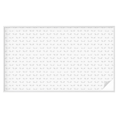 Sticker fenêtre vitrail adhésif motif à pois