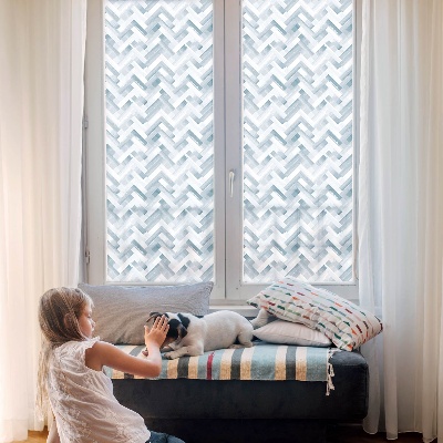 Film occultant pour fenêtre Motif géométrique