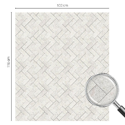 Brise-vue pour fenêtre Motif à chevrons