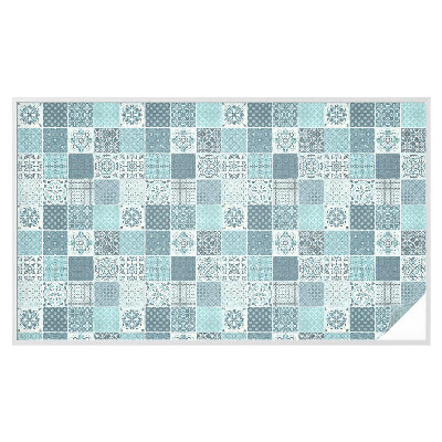 Film adhésif pour vitrage dépoli vitrail Carreaux bohèmes