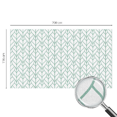 Film occultant pour fenêtre symétrie des plantes