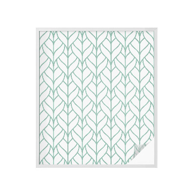 Film occultant pour fenêtre symétrie des plantes