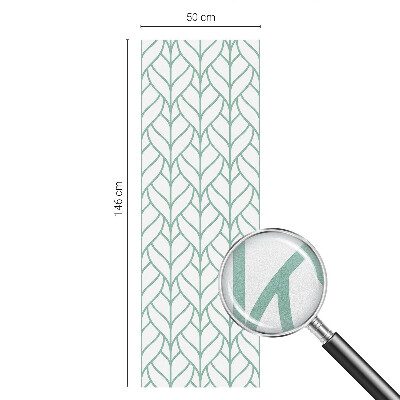 Film occultant pour fenêtre symétrie des plantes