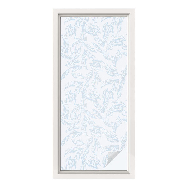 Film occultant pour fenêtre Feuilles éthérées