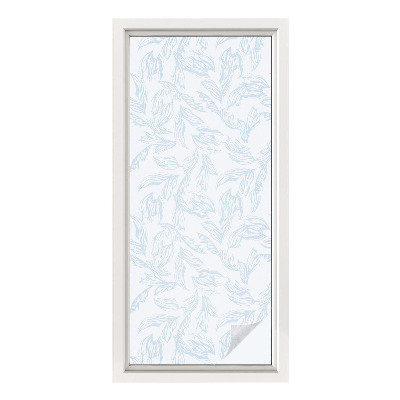 Film occultant pour fenêtre Feuilles éthérées