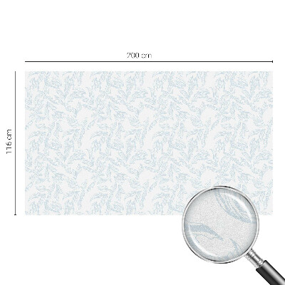 Film occultant pour fenêtre Feuilles éthérées