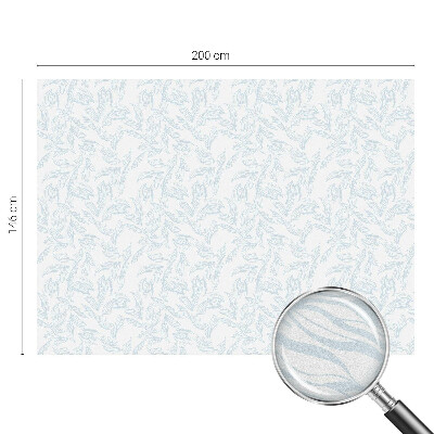 Film occultant pour fenêtre Feuilles éthérées