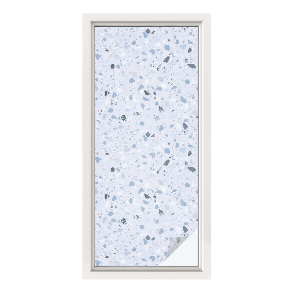 Film adhésif pour vitrage dépoli vitrail Mosaïque moderne