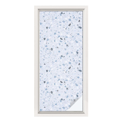 Film adhésif pour vitrage dépoli vitrail Mosaïque moderne