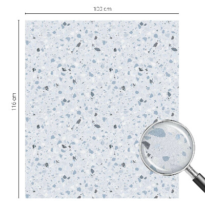 Film adhésif pour vitrage dépoli vitrail Mosaïque moderne