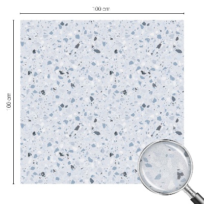 Film adhésif pour vitrage dépoli vitrail Mosaïque moderne