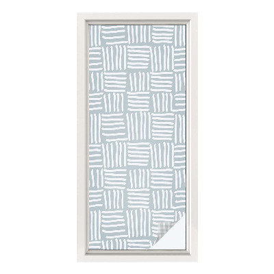 Film solaire fenêtre décoratif aspect vitrail Motif dynamique