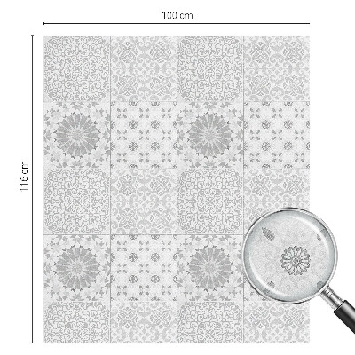Film solaire fenêtre décoratif aspect vitrail Élégance classique