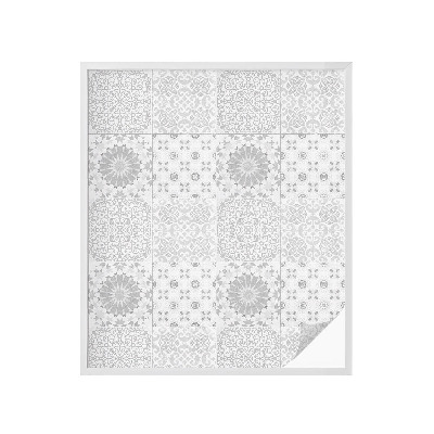 Film solaire fenêtre décoratif aspect vitrail Élégance classique