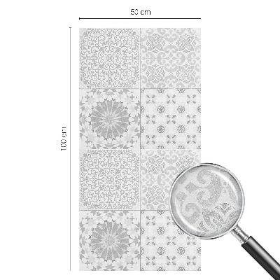 Film solaire fenêtre décoratif aspect vitrail Élégance classique