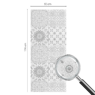 Film solaire fenêtre décoratif aspect vitrail Élégance classique