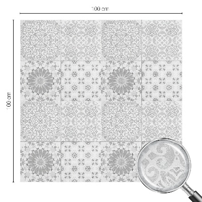 Film solaire fenêtre décoratif aspect vitrail Élégance classique