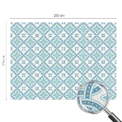 Film adhésif pour vitrage dépoli vitrail symétrie classique