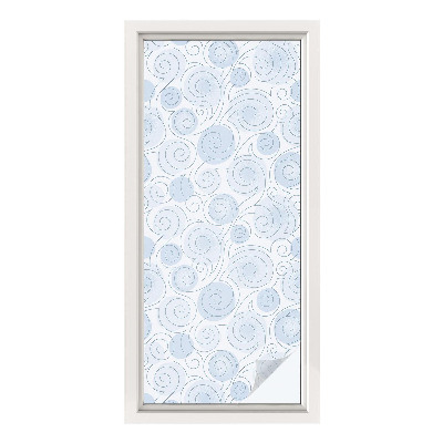 Film occultant pour fenêtre Motifs en spirale