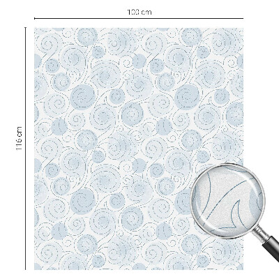 Film occultant pour fenêtre Motifs en spirale