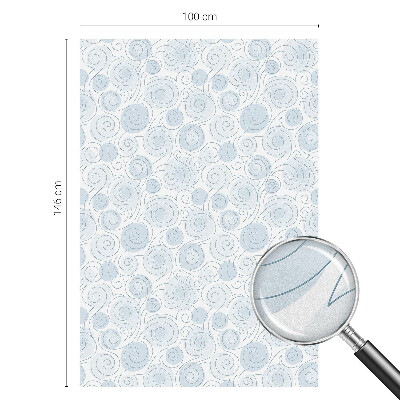 Film occultant pour fenêtre Motifs en spirale