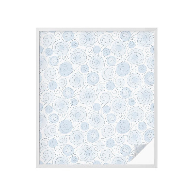 Film occultant pour fenêtre Motifs en spirale