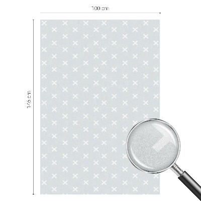 Film occultant pour fenêtre Croix délicates