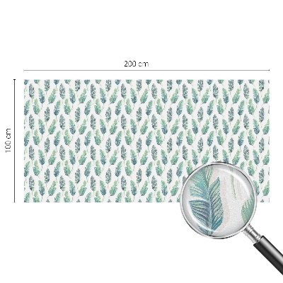 Brise-vue pour fenêtre feuilles tropicales